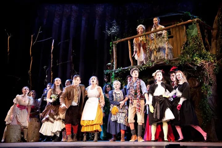 School theatre production