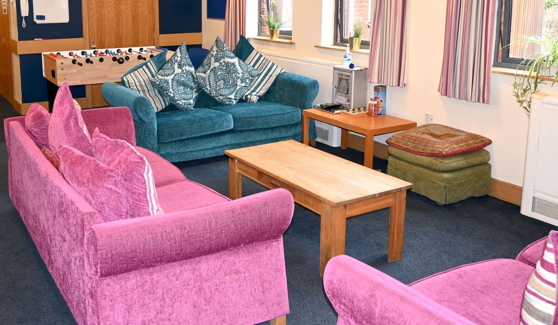 Boarding house common room