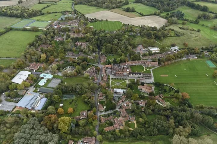 Aerial view of Bradfield