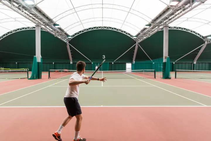 Indoor tennis centre