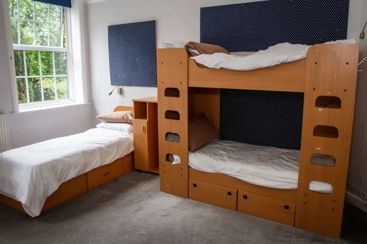Boarding bedroom