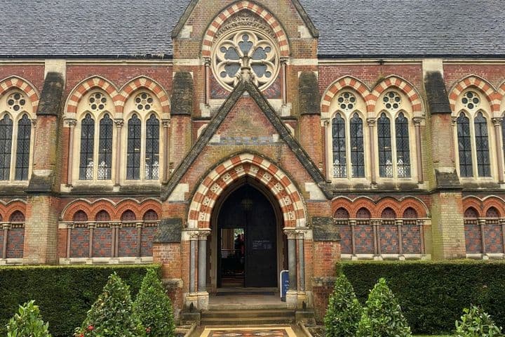 Victorian Gothic library building at Harrow School