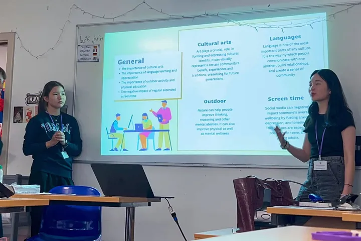 Student presentation
