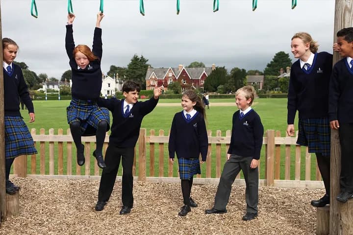 Outdoor play area