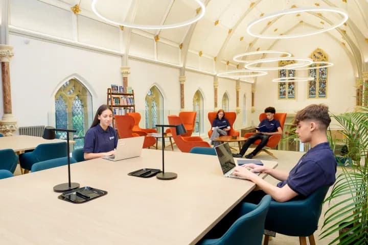 Study space in the library