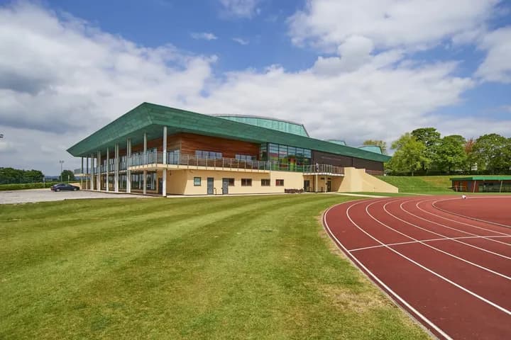 Athletics track and sports centre