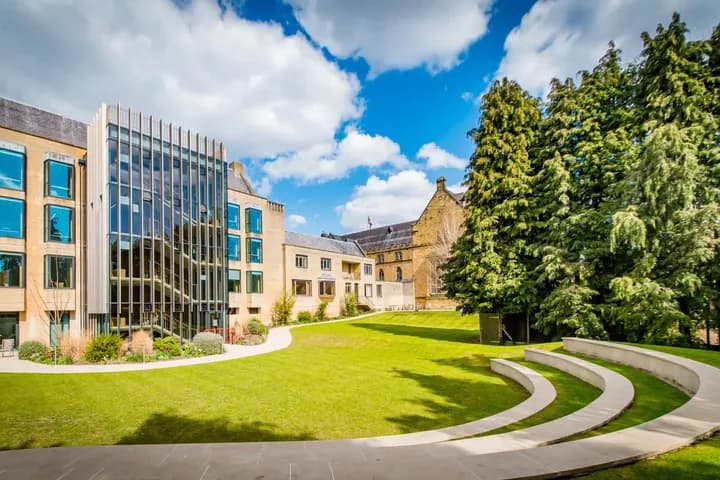 Modern teaching building